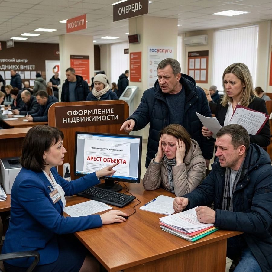 Арест на недвижимость испортит любую сделку
