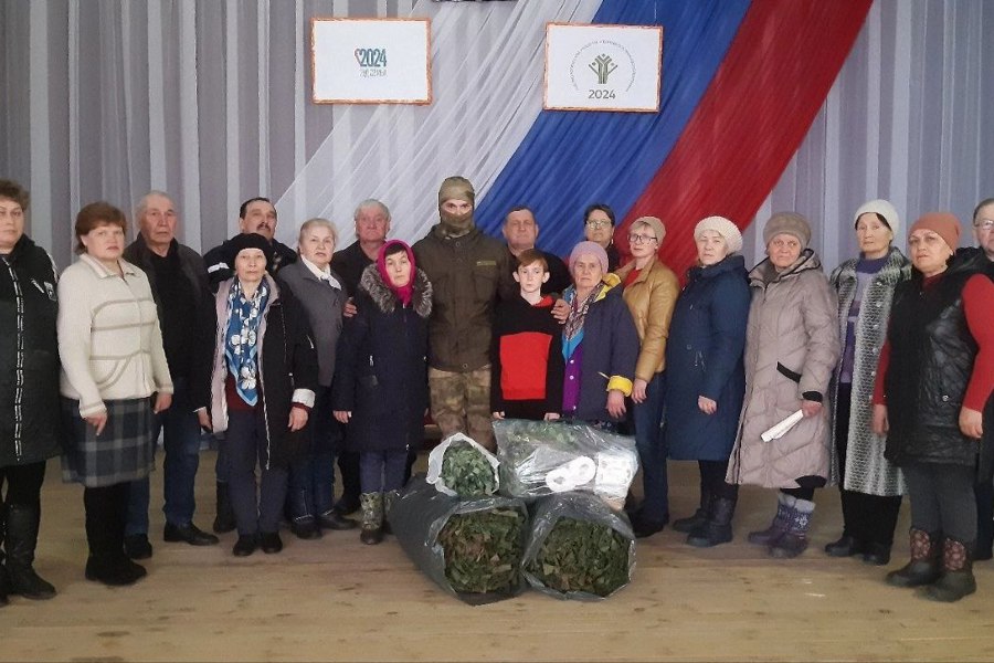 Участник специальной военной операции Александр Храмов посетил Испуханский сельский Дом культуры