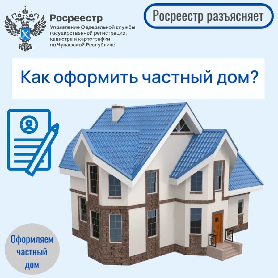 Как оформить частный дом
