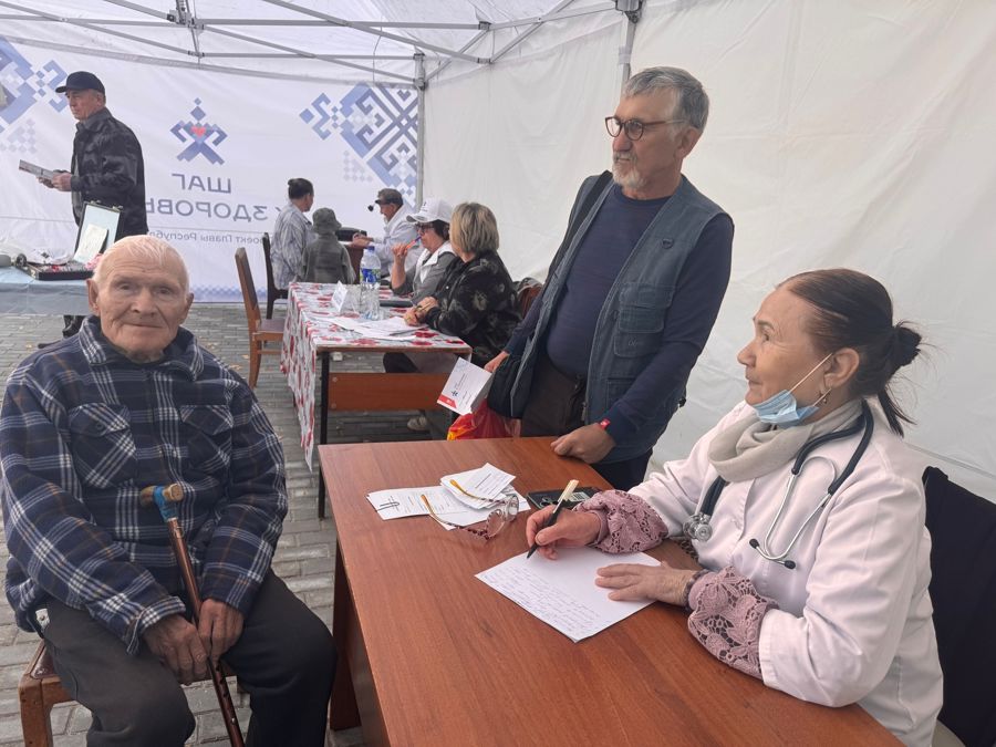 Пункт здоровья посетил село Климово