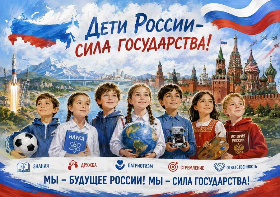 Всероссийский обзор «Дети России — сила государства»