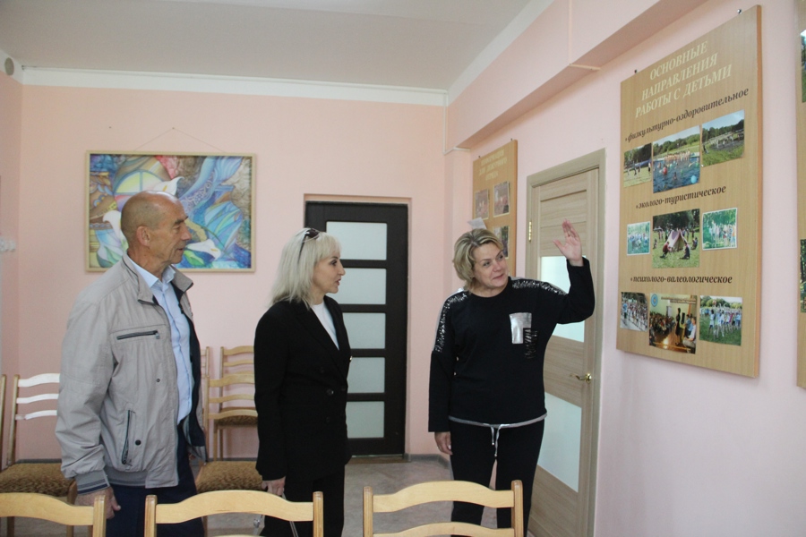 Члены Общественной палаты Цивильского округа посетили ДОЛ «Звездный»