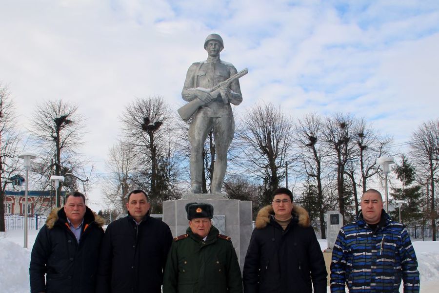 В Моргаушском округе почтили память о защитниках Отечества:  «мы помним защитников Родины-они живы в наших сердцах»