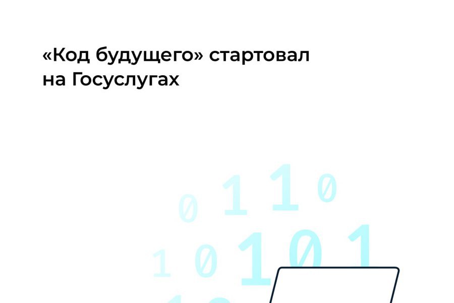 «Код будущего»: на Госуслугах стартовал приём на бесплатные курсы программирования