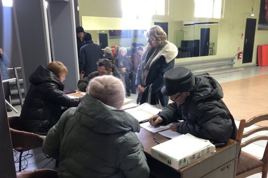 Впервые для жителей села Ишлеи провели выездной прием документов на оформление недвижимости
