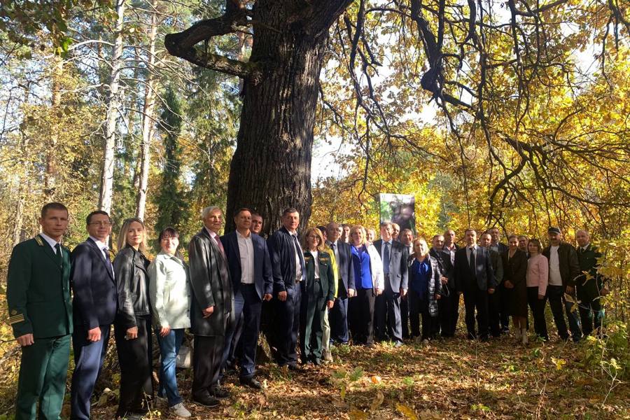 Открытие экотропы «Путешествие в историю леса» в Вурнарском округе (04.10.24)