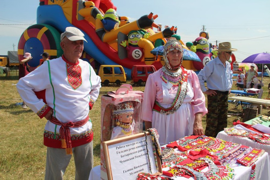 Член Гильдии ремесленников Батыревского муниципального округа участвовал  Цивильской Тихвинской ярмарке
