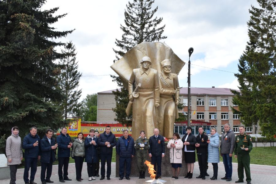 Красночетайский округ присоединился к всероссийской акции «Огонь памяти»