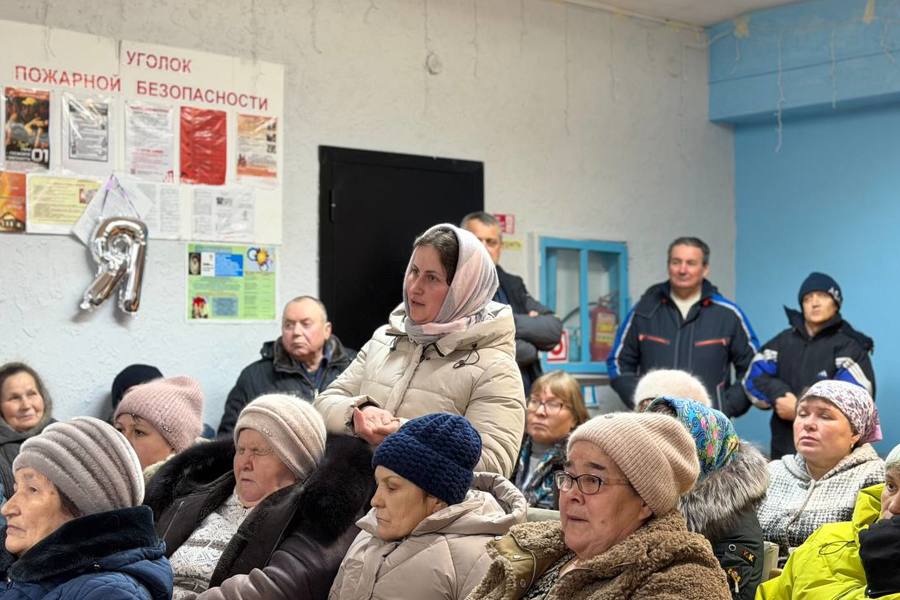 Встречи с жителями Тюмеревского поселения