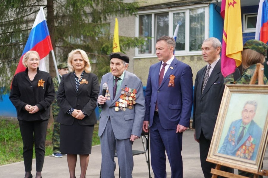 «Парад для ветерана» Михаила Григорьевича Сорокина