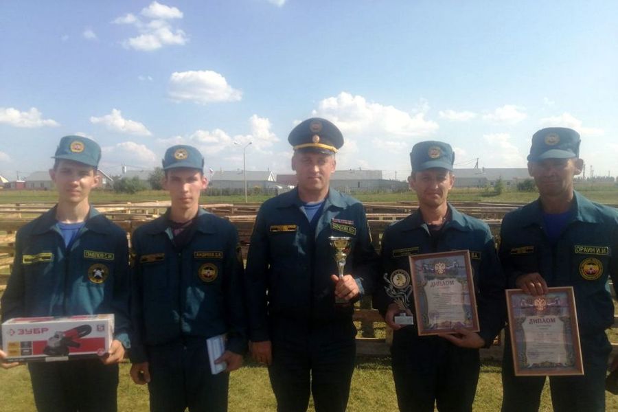 Самые лучшие спасатели  работают в Моргаушском округе