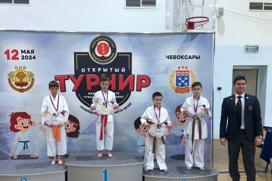 Мухин Илья - призер Турнира Федерации каратэ Чувашской Республики по каратэ WKC