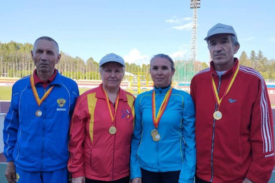 Прошел Чемпионат и первенство Чувашской Республики по легкой атлетике среди ветеранов и любителей  в г. Чебоксары