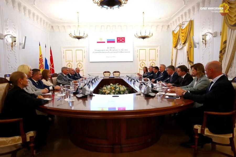 Олег Николаев и Александр Беглов утвердили план реализации совместных проектов на ближайшие два года