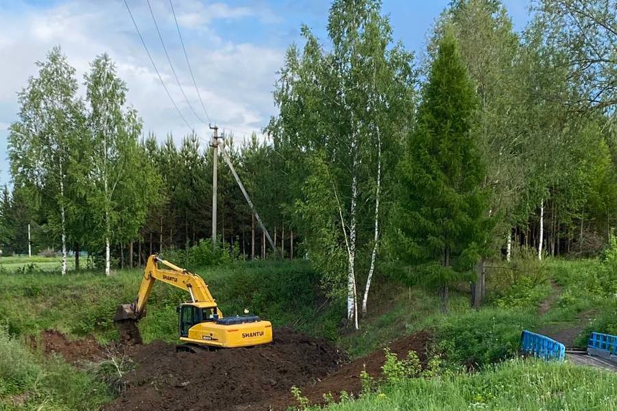 В деревне Караклы начались работы по проекту инициативного бюджетирования