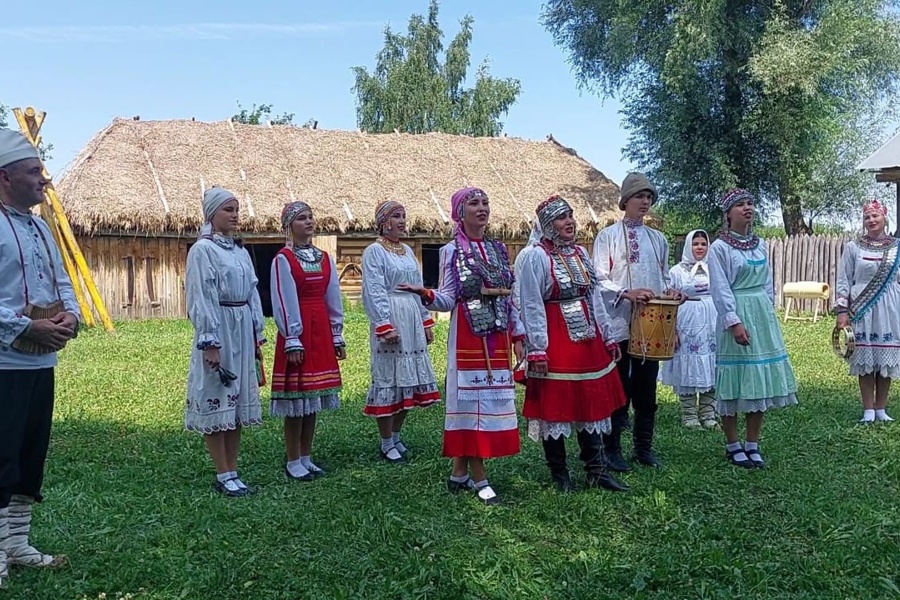 Чувашский день в деревне