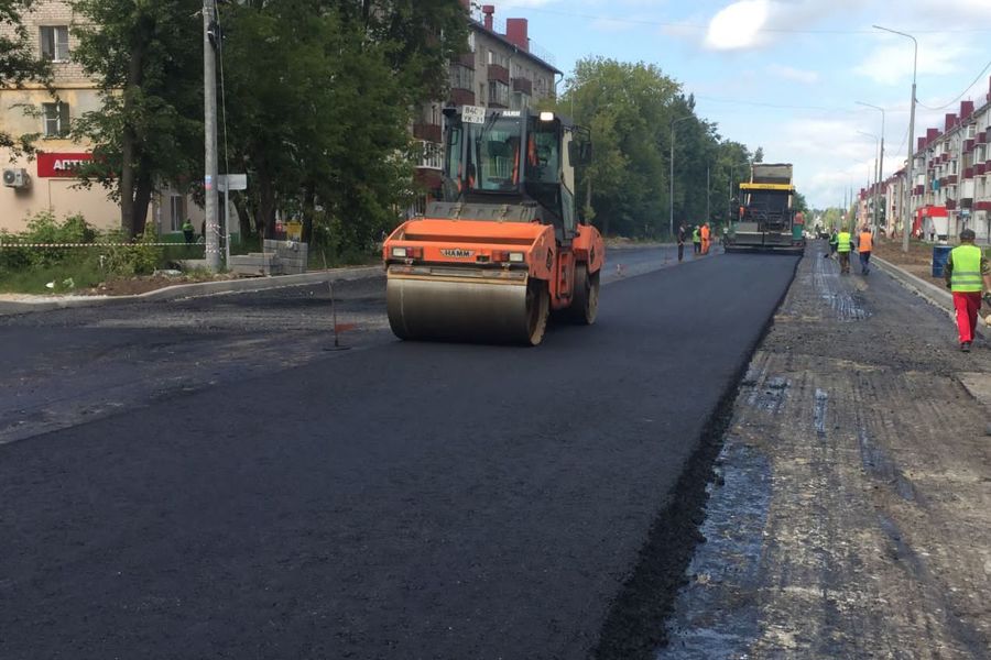 На территории города Канаш продолжатся работы по приведению в нормативное состояние улично-дорожной сети