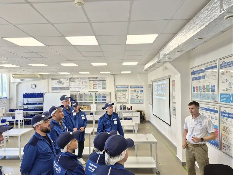 Команда предприятия «Гармония» продемонстрировала высокий результат на «Фабрике процессов»