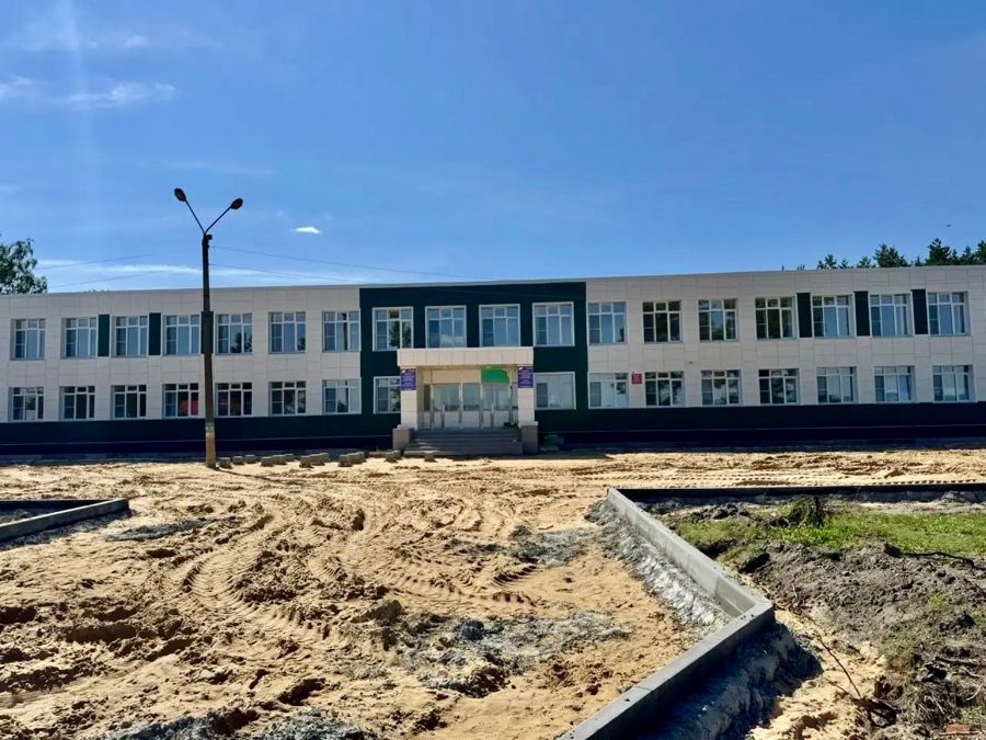 Строительство Атлашевской больницы продолжается