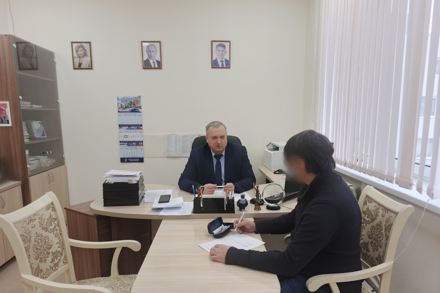 Проведен личный прием гражданина