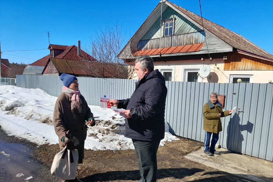 В частном секторе г. Чебоксары проведены профилактические беседы о пожарной безопасности