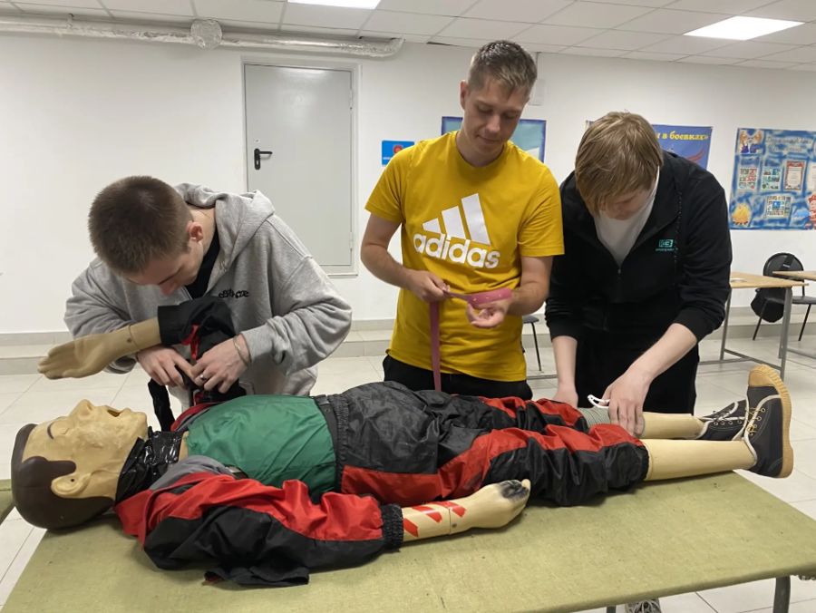 В Новочебоксарском кадетском лицее состоялся муниципальный этап конкурса «Лучший народный дружинник»