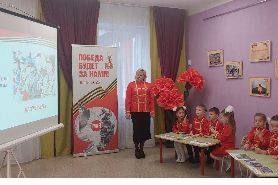 Чебоксарские детские сады участвуют в марафоне «Минувших лет святая память»