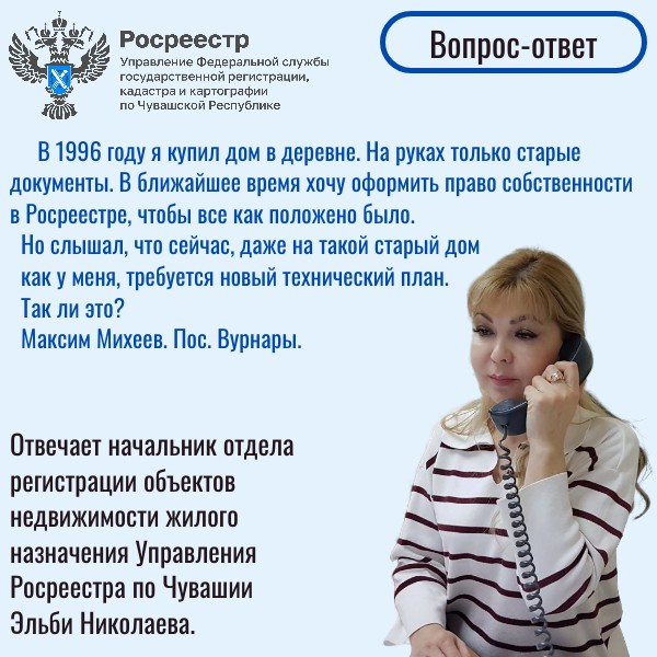 Новый техплан на старый дом