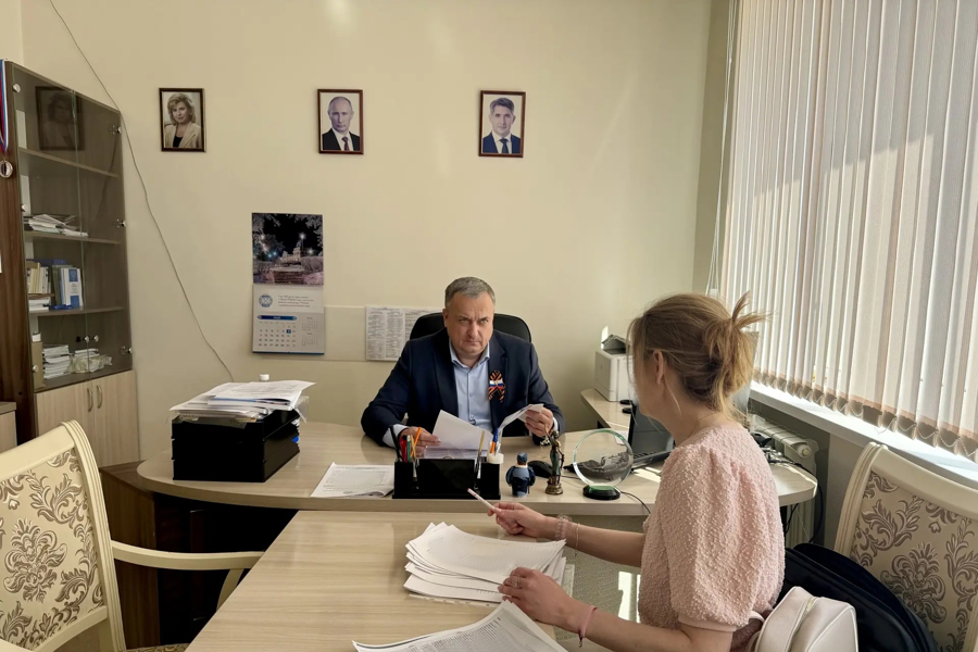 Уполномоченный по правам человека в Чувашской Республике  Сергей Самостюк провел личный прием граждан