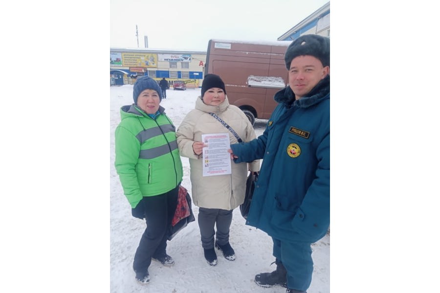 В ходе проведенного профилактического рейда в селе Батырево проинструктировано 25 человек