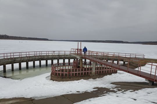 В Вурнарском муниципальном округе проведено предпаводковое обследование гидротехнического сооружения