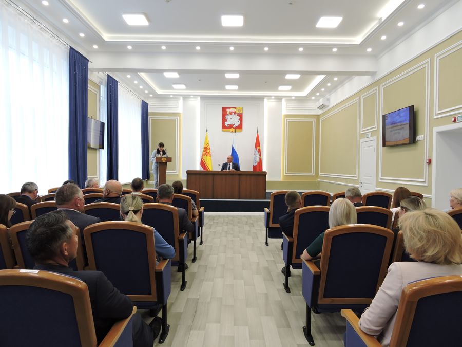 На еженедельном совещании руководителей обсудили актуальные вопросы