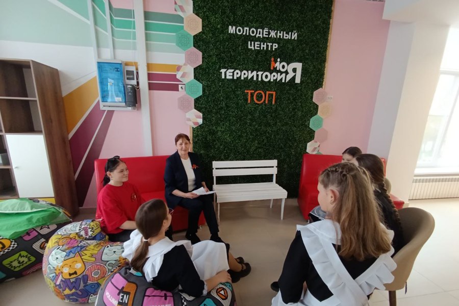 Встречи с подростками на территории ТОП продолжаются