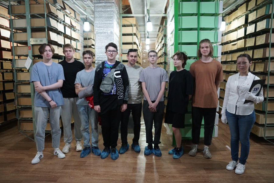 «Живые уроки» в госархиве