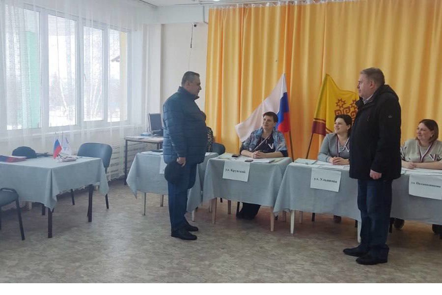 В Порецком муниципальном округе активно проходит голосование по выборам Президента Российской Федерации