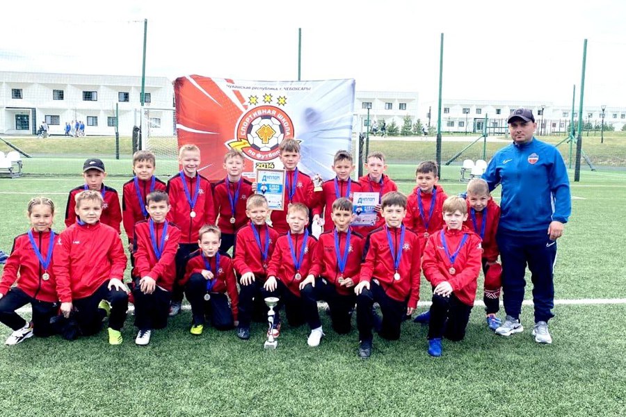 Юные футболисты Чувашии – серебряные призеры зонального этапа Всероссийского детского турнира