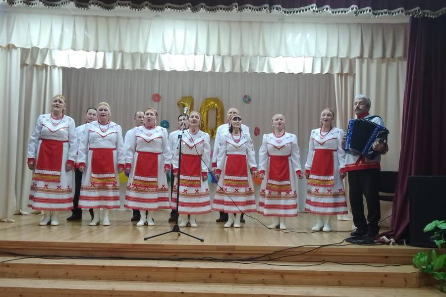 Коллектив «Пучах» при Молгачкасинском клубе отметил 10-летний юбилей