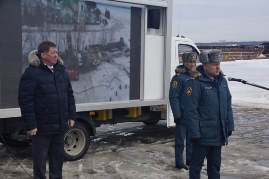 Первый этап командно-штабного учения с органами управления и силами ТП РСЧС Чувашской Республики