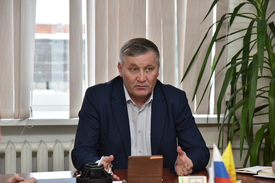 Еженедельное совещание под председательством главы Ибресинского муниципального округа Игоря Семёнова