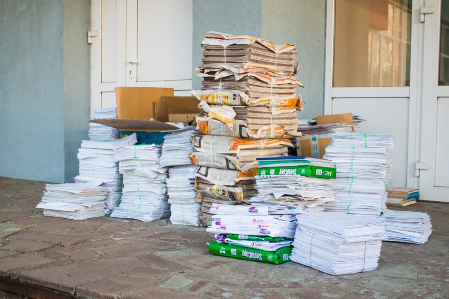 К Всемирному дню без бумаги Чувашия собрала в рамках акции «БумБатл» более 5 тонн макулатуры