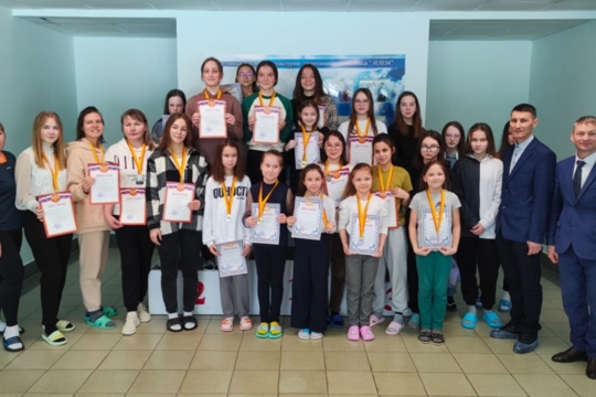 Чемпионат и первенство Урмарского муниципального округа по плаванию, посвященного Международному женскому дню