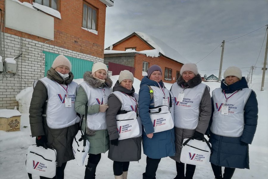 «ИнформУИК»: члены участковых избирательных комиссий Янтиковского округа приступили к поквартирным (подомовым) обходам