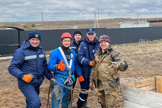 Спасатели поисково-спасательной службы вовремя пришли на помощь