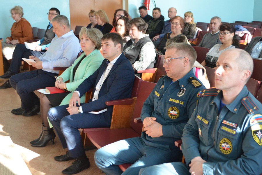 Рабочее совещание в администрации Мариинско-Посадского муниципального окурга