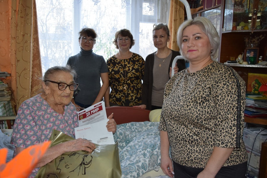 Труженику тыла Великой Отечественной войны Валентине Семеновой исполнилось 90 лет