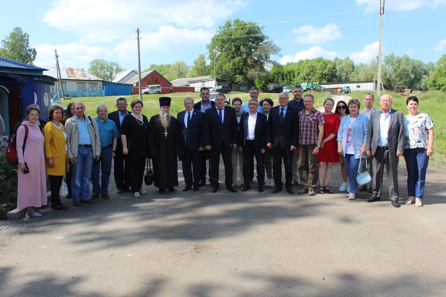 Порецкий округ посетила делегация из Санкт-Петербурга