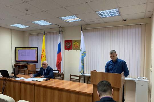 Николай Хорасев  провел еженедельное совещание с руководителями структурных подразделений и начальниками  территориальных отделов.