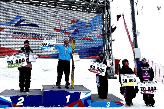 Лана Прусакова и Дмитрий Мулендеев – призеры чемпионата России по фристайлу