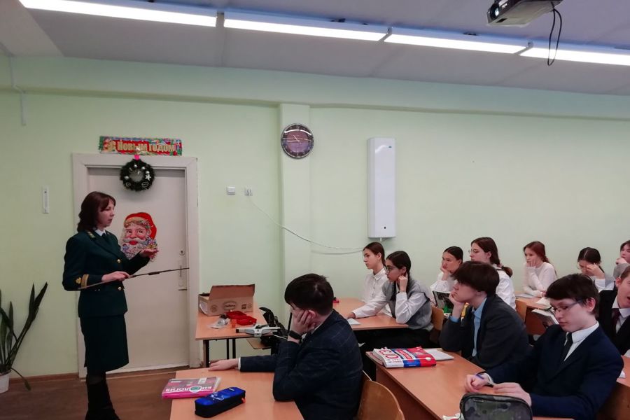 Встреча с учащимися МБОУ «Гимназия №1» г. Чебоксары