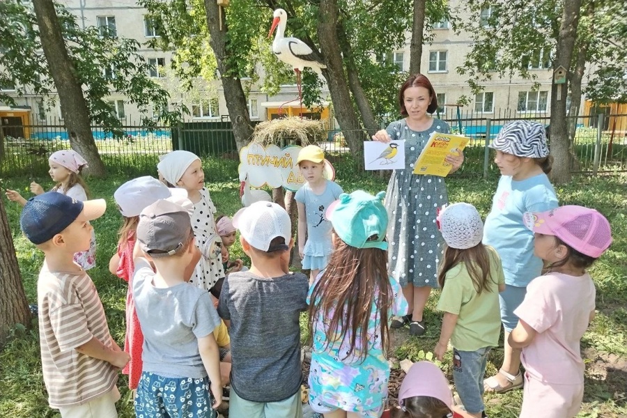 В детских садах города проходят экологические мероприятия
